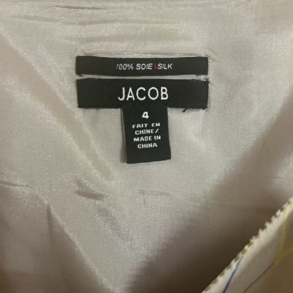 Jacob Silk Ruffle Dress - Picture 3 of 4